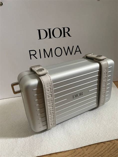 dior rimowa clutch|Rimowa Dior carry on.